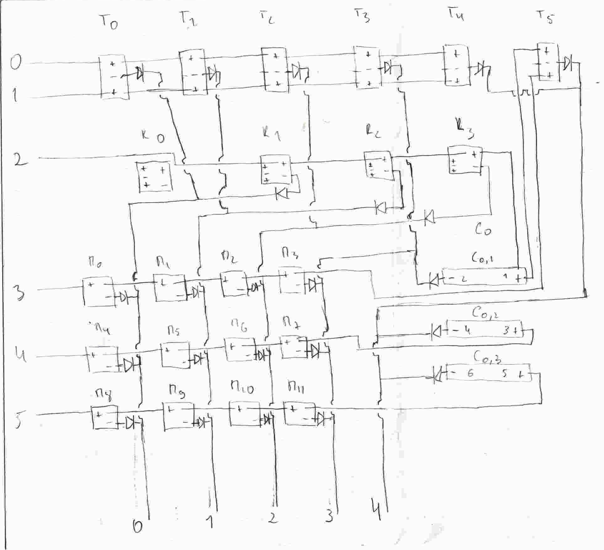 Matrix Wiring Schematic